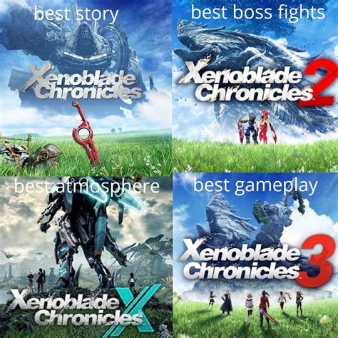 best xenoblade game|all xenoblade games ranked.